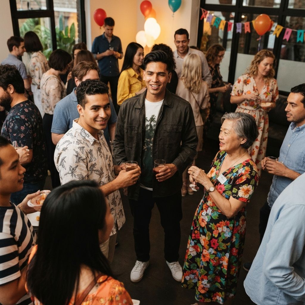 Gesellschaftliche Zusammenkunft